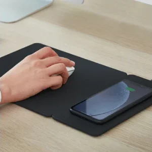 Mouse Pad si Incarcator Retea Wireless Goui G-PAD 15W 1.67A - imagine 2