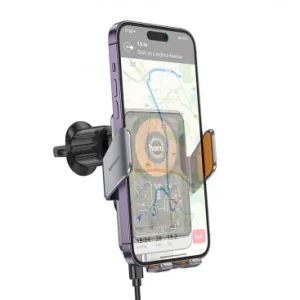 Incarcator Auto Wireless HOCO HW7 15W 1.67A Negru - imagine 4