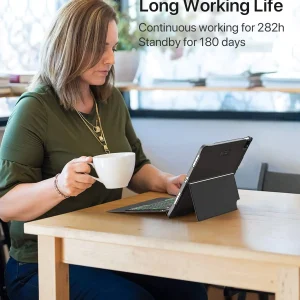 Husa cu tastatura pentru Apple Ipad Pro 12.9" 3th 2018 4th 2020 - imagine 6