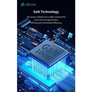 Incarcator Retea DEVIA Extreme Speed 100W 5A 1 x USB-A - 3 x USB-C Alb - imagine 3