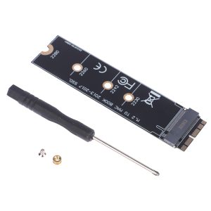 Adaptor M2 SSD PCIE NVME Macbook Air Pro 2013 2014 2015 2017 A1465 A1466 A1398 A1502 A1419 - imagine 1