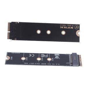 Adaptor M2 SSD PCIE NVME Macbook Air Pro 2013 2014 2015 2017 A1465 A1466 A1398 A1502 A1419 - imagine 4
