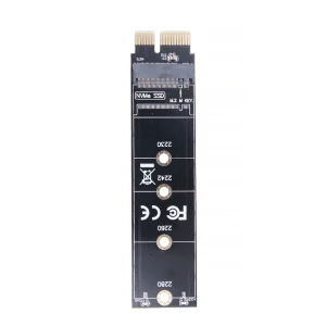 Adaptor PCI Express X1 la M.2 NVME M Key SSD 2230 2242 2260 2280 - imagine 3