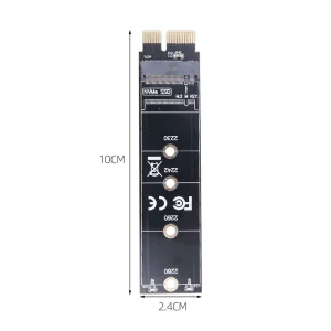 Adaptor PCI Express X1 la M.2 NVME M Key SSD 2230 2242 2260 2280 - imagine 6