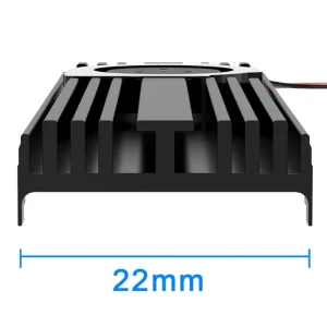 Sistem racire SSD M2 NVME Sata 2280 PCI-E heatsink radiator pad termal cu ventilator - imagine 4