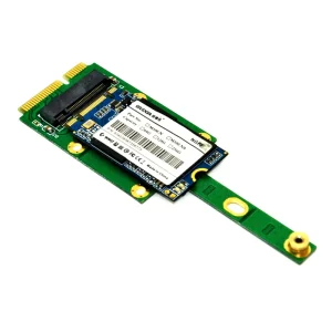 Adaptor mSATA SSD la M2 NGFF slot B Key 2230-2280 M.2 SSD - imagine 2