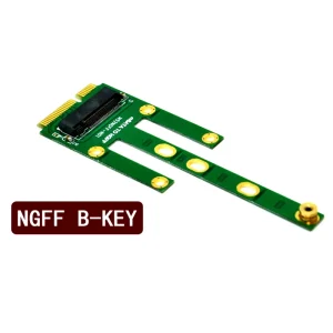 Adaptor mSATA SSD la M2 NGFF slot B Key 2230-2280 M.2 SSD - imagine 1