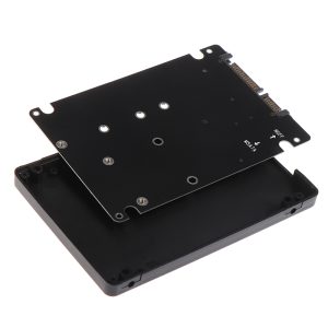 Adaptor M2 NGFF SATA SSD MSATA SSD la SATA carcasa - imagine 3