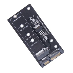 Adaptor M 2 NGFF B KEy si B+M Key la SATA 6.0 Gbps - imagine 1
