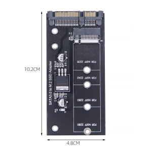 Adaptor M 2 NGFF B KEy si B+M Key la SATA 6.0 Gbps - imagine 3