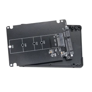 Adaptor M 2 NGFF B Key la SATA 3.0 6Gbps carcasa 2.5 inch - imagine 3