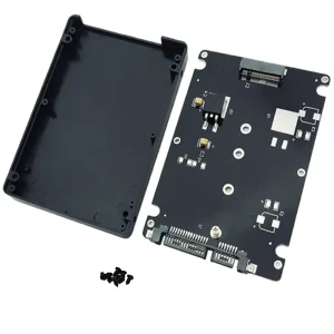 Adaptor carcasa externa SSD M2 la SATA 3 6Gbps M.2 B Key SSD 2.5 - imagine 1