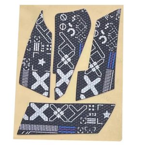 Mouse Grip Logitech G402 Sticker Autocolant Anti-Slip Grip Negru