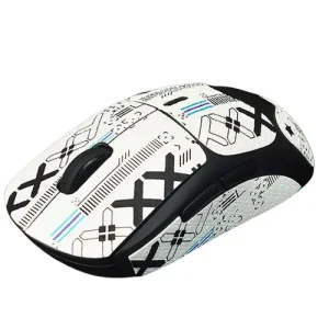 Mouse Grip Sticker Logitech G PRO WIRELESS handmade alb - imagine 1