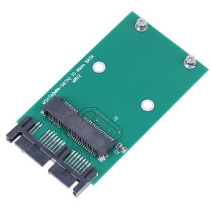 Adaptor Mini PCIe PCI-e MSATA 3x5cm SSD la1.8" Micro SATA - imagine 1