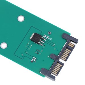 Adaptor Mini PCIe PCI-e MSATA 3x5cm SSD la1.8" Micro SATA - imagine 6