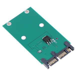 Adaptor Mini PCIe PCI-e MSATA 3x5cm SSD la1.8" Micro SATA - imagine 7