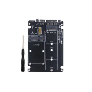 Adaptor MSATA M.2 LA SATA 3.0 2 in 1 convertor