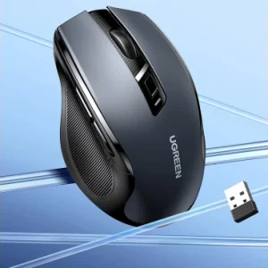 Mouse Wireless UGREEN MU006 4000DPI Negru - imagine 5