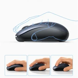 Mouse Wireless UGREEN MU105 2400DPI Bleumarin - imagine 2