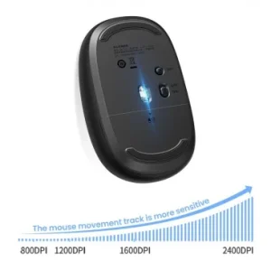 Mouse Wireless UGREEN MU105 2400DPI Bleumarin - imagine 3
