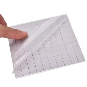 Pad termic dimensionat 100mm*100mm*1mm GPU CPU Heatsink Silicone Pad gri - imagine 3