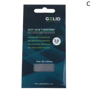 Pad Termic 2mm CPU/GPU GP-Extreme 80 x 40 mm Gelid 12 W/mK - imagine 2