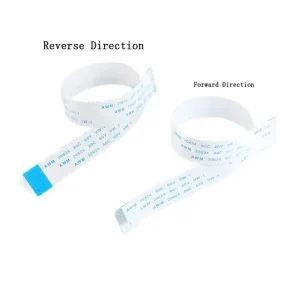 Cablu Panglica 10cm 10P Pitch 1.0mm Reverse Direction FFC - imagine 3