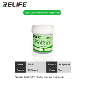Pasta lipit fara plumb Relife 50g la 158 grade - imagine 2