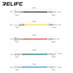 Set Disassembly Tool Cutter RELIFE RL-049B Ultra-thin Iphone Laptop Lcd Cpu - imagine 2