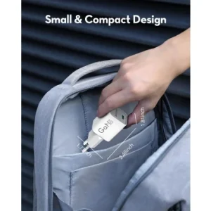 Incarcator Priza 30W 3A 1 x USB-C Alb GaN chip - imagine 4