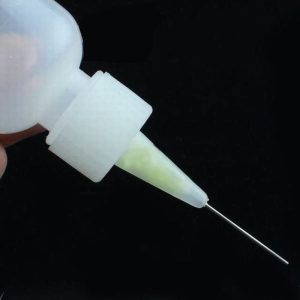 Sticluta plastic 50ml cu ac - imagine 3