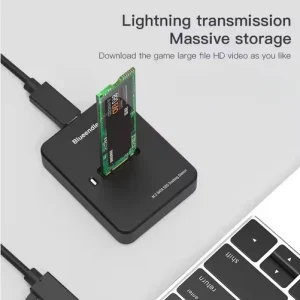 Adaptor SSD M.2 SATA la USB 3.1 gen 2 docking station - imagine 2