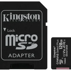 Card Memorie microSDXC 128gb Kingston Canvas Select Plus Android A1 Clasa10 Cu Adaptor - imagine 2