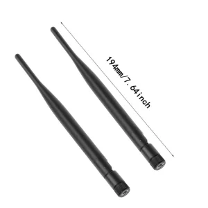 Set antene WIFI 2x6dBi 2.4GHz 5GHz Dual Band M.2 IPEX MHF1-MHF2 U.fl - imagine 5