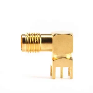 Conector SMA Mama SMA-KWE PCB adaptor conector 90 grade - imagine 5