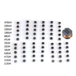 Set 65 buc bobine SMD 2.2-470 MicroHenry 13 modele - imagine 1