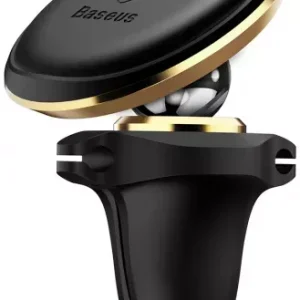 Suport auto Baseus Magnetic Air Vent Rotire 360 grade Auriu - imagine 2
