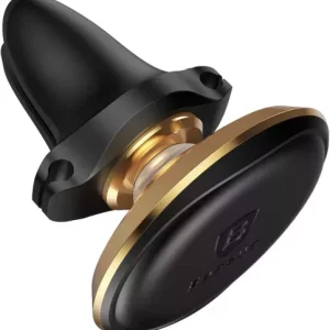 Suport auto Baseus Magnetic Air Vent Rotire 360 grade Auriu - imagine 3