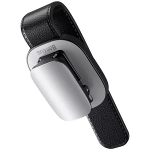 Suport auto pentru ochelari Baseus Platinum cu clema Argintiu - imagine 3