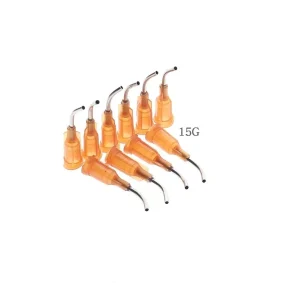 Varfuri seringa flux adezivi etc set 10 buc model 15G 45 grade - imagine 1