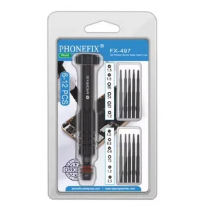Set surubelnita 12 biti precizie pentalob torx desfacere telefoane mobile smartphone electronice - imagine 2
