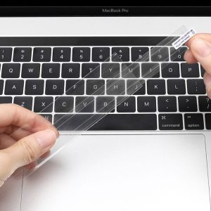 Folie protectie Macbook Pro 13 15 2019 2017 2019 A2159 A1706 A1989 A1707 A1990 Sticker Touch bar Protector Film - imagine 4