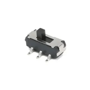 Buton Switch SMD 6 picioruse 2 pozitii ON/OFF MSS-22D18 MSS22D18G2 2P2T 2MM DC 12V - imagine 1