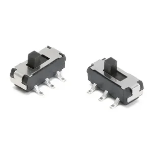 Buton Switch SMD 6 picioruse 2 pozitii ON/OFF MSS-22D18 MSS22D18G2 2P2T 2MM DC 12V - imagine 2