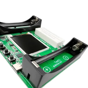 Tester baterii 18650 cu afisaj capacitate rezistenta voltaj 10W LCD - imagine 3