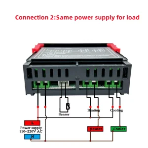 Termostat Digital control temperatura racire incalzire 220V STC-1000 - imagine 9