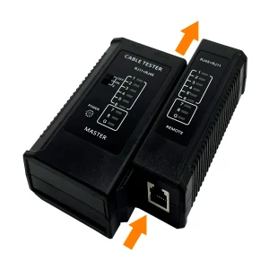 Tester retea RJ45 RJ11 RJ12 UTP telefonie retelistica LAN - imagine 2