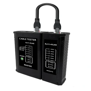 Tester retea RJ45 RJ11 RJ12 UTP telefonie retelistica LAN - imagine 1