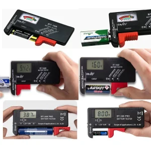 Tester baterii universal Battery Checker AA AAA C D 9V - imagine 3